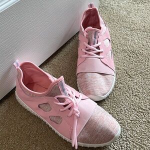 Pink Slip On Sneakers
